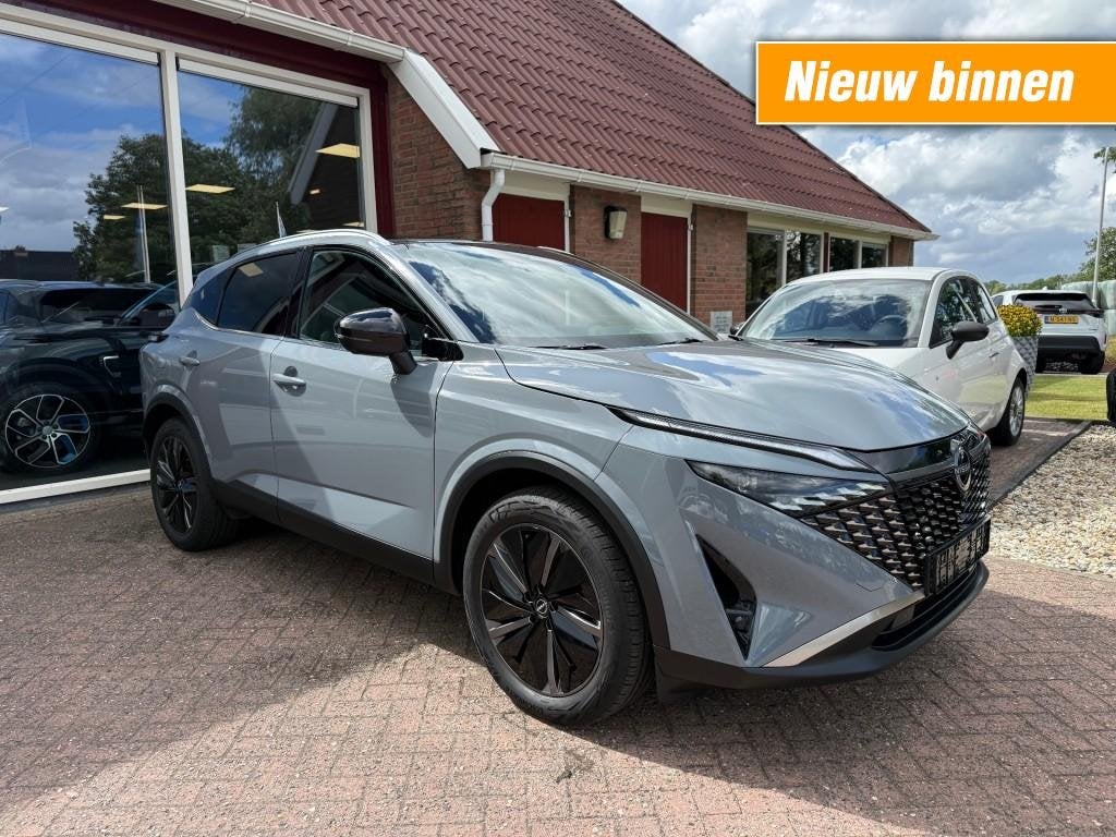 Nissan QASHQAI Tekna PLUS HUD/ACC/360 Camera/Leder/1800 KG, Auto's, Nissan, Qashqai, ABS, Adaptive Cruise Control, Airbags, Airconditioning