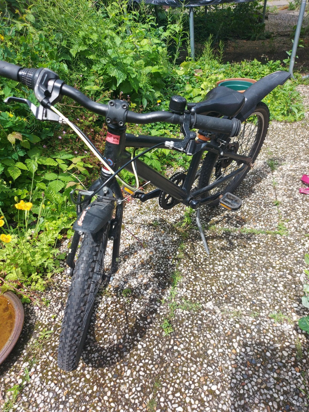 Ghost Kinderfiets,16 inch, 7 versnellingen, goed onderhouden, Velgrem, Ghost, Ophalen of Verzenden, 16 tot 20 inch