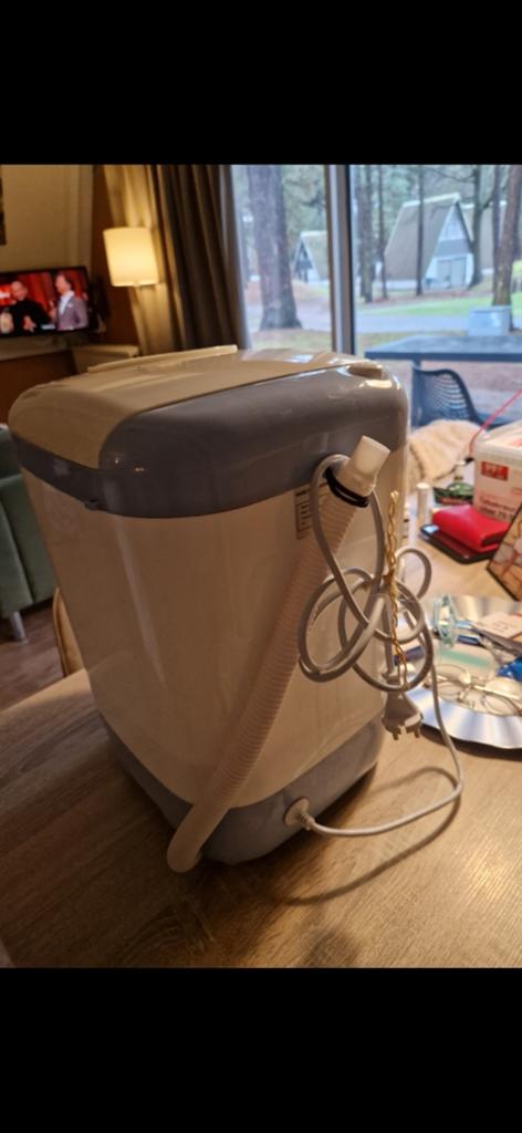 Te koop campingwasmachine, Witgoed en Apparatuur, Wasmachines, Ophalen, Minder dan 1200 toeren, Minder dan 85 cm, Minder dan 4 kg