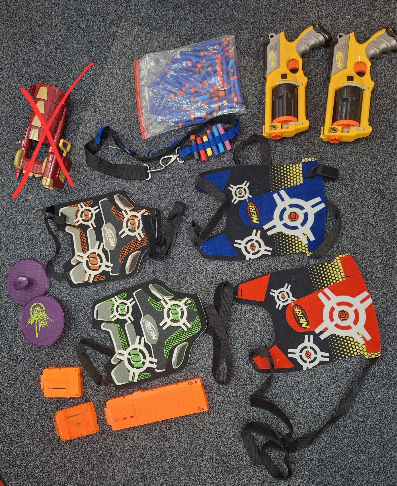 Nerf N-Strike Maverick REV-6 Blasters en meer Nerf-artikelen, Ophalen of Verzenden, Gebruikt, Jongen of Meisje