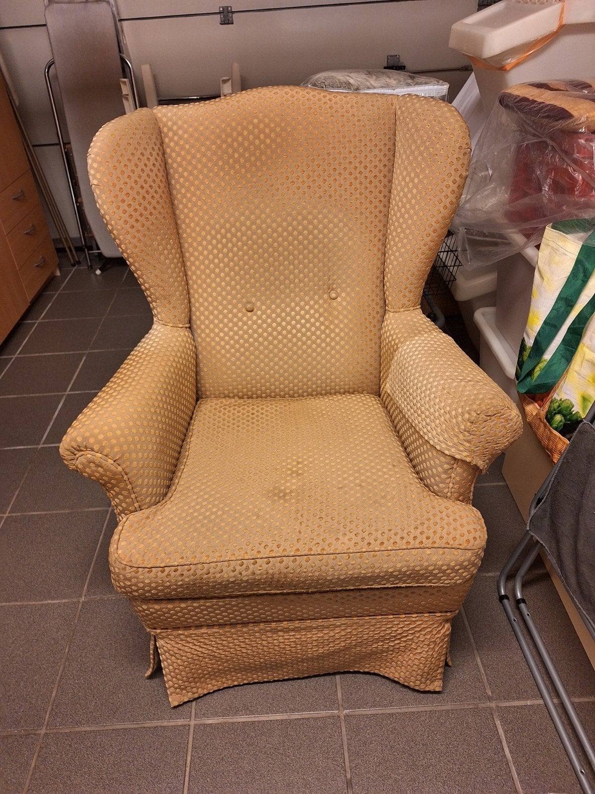 Comfortabele klassieke fauteuil, Ophalen, Klassiek, 75 tot 100 cm, 75 tot 100 cm