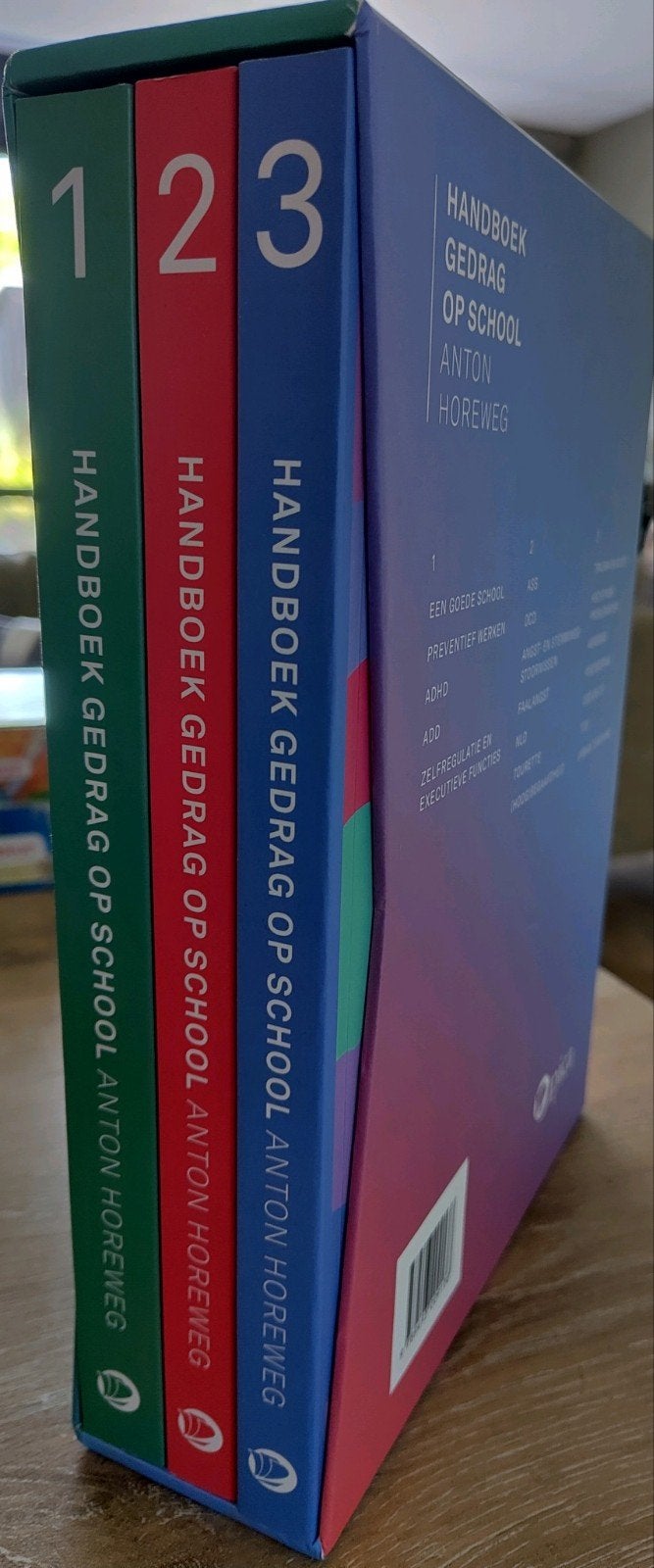 Handboek Gedrag op School - Anton Horeweg (deel 1, 2, 3), Zo goed als nieuw, Gamma, Anton Horeweg, HBO