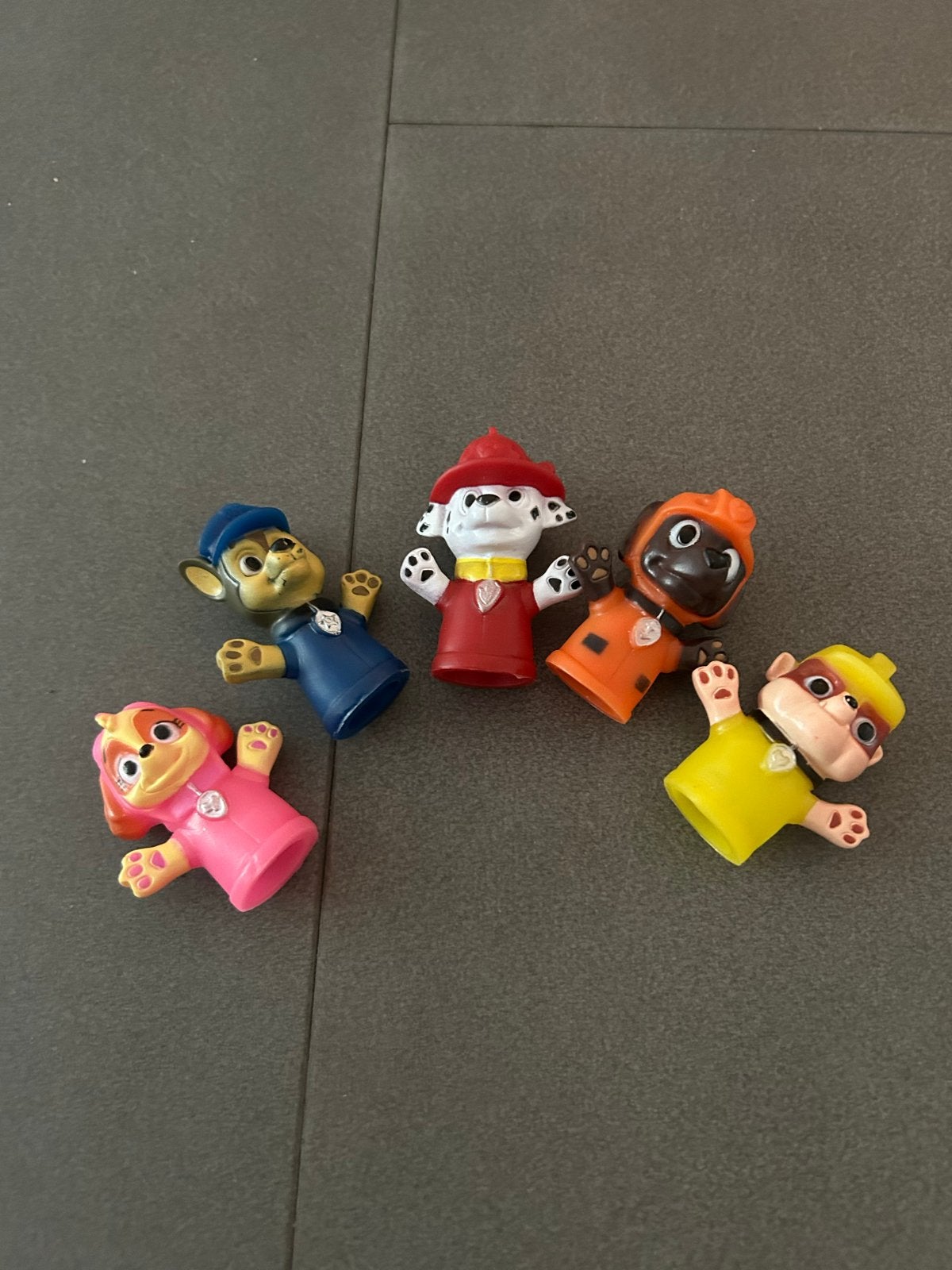 Paw Patrol Vingerpopjes Set - 5 Stuks, Ophalen, Gebruikt
