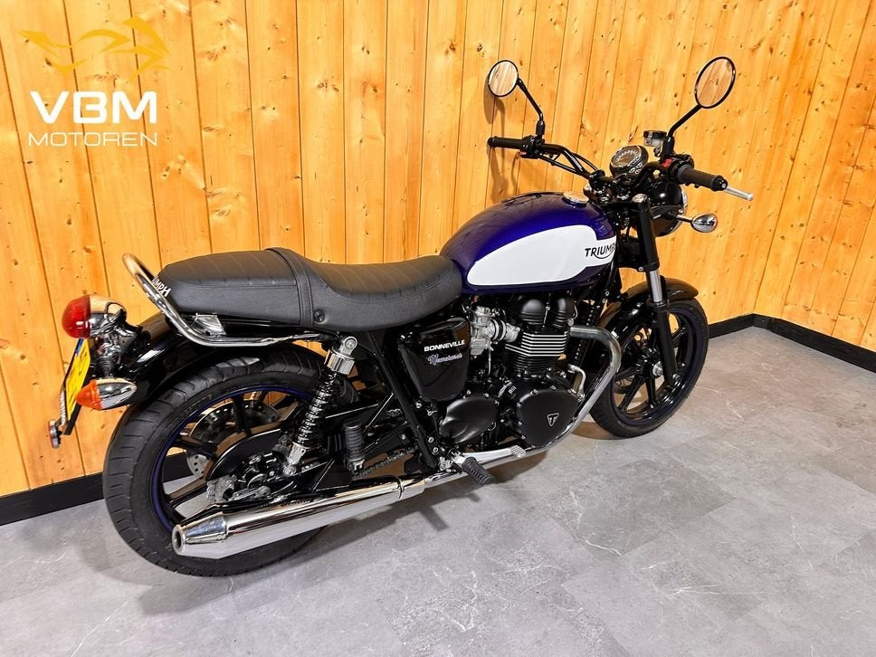 TRIUMPH BONNEVILLE T 100 Bonnevile-t100 Rijklaar!, 2 cilinders, Motorrijbewijs A, Bedrijf, Onbekend