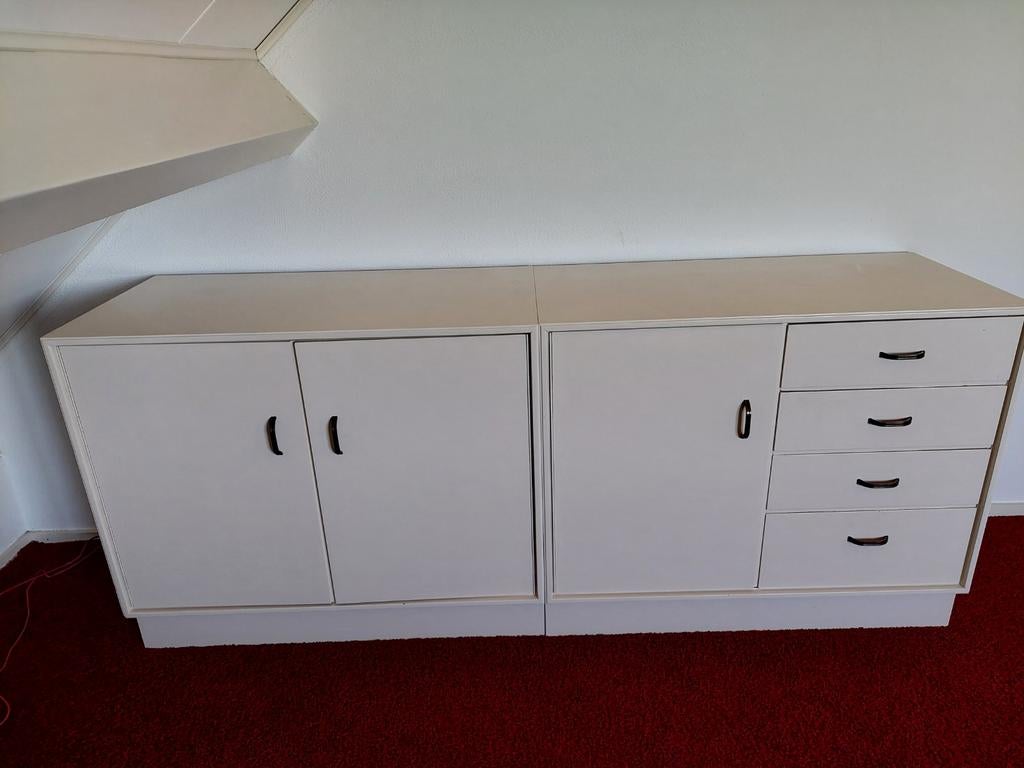 Dressoir / kast / roomwit, Huis en Inrichting, Ophalen, Gebruikt, 25 tot 50 cm, 150 tot 200 cm