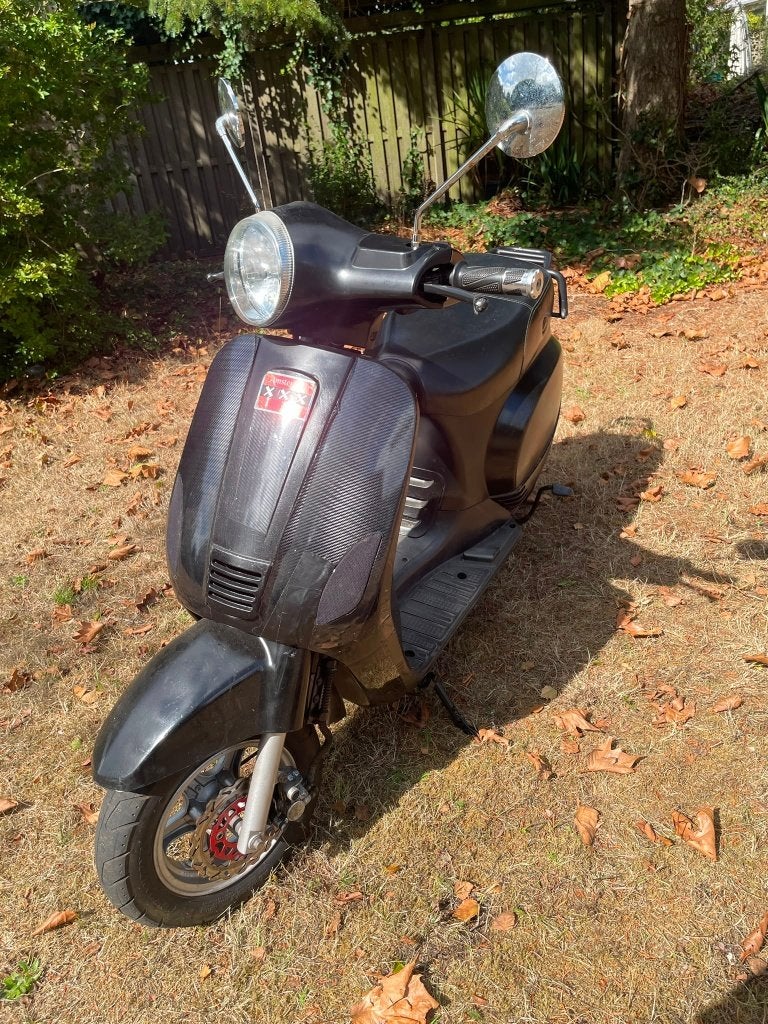 Elektrische scooter met garantiebatterij, Fietsen en Brommers, Overige merken, Gebruikt, Elektrisch, Ophalen of Verzenden