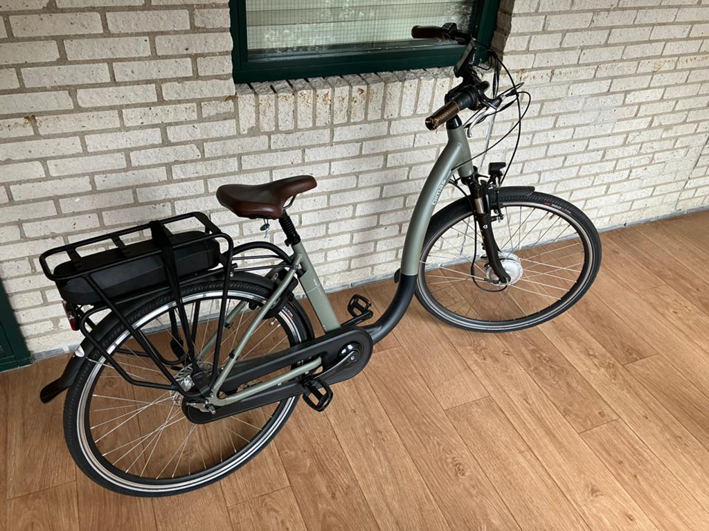 Elektrische fiets met lage instap, Minder dan 47 cm, Ophalen, Gebruikt, Overige merken