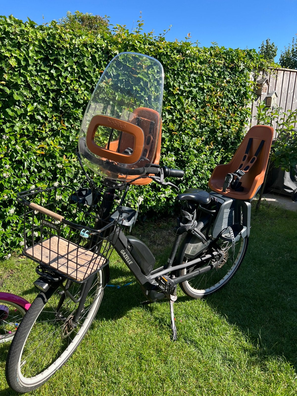Gazelle Bloom Elektrische fiets 2021 –Grootste accu (630 Wh), Ophalen, 2 zitjes, Mandje, Schijfrem