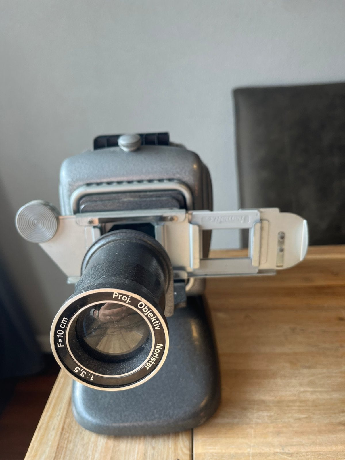 Vintage Noris Trumpf dia projector uit West Duitsland, 50/60, Ophalen of Verzenden