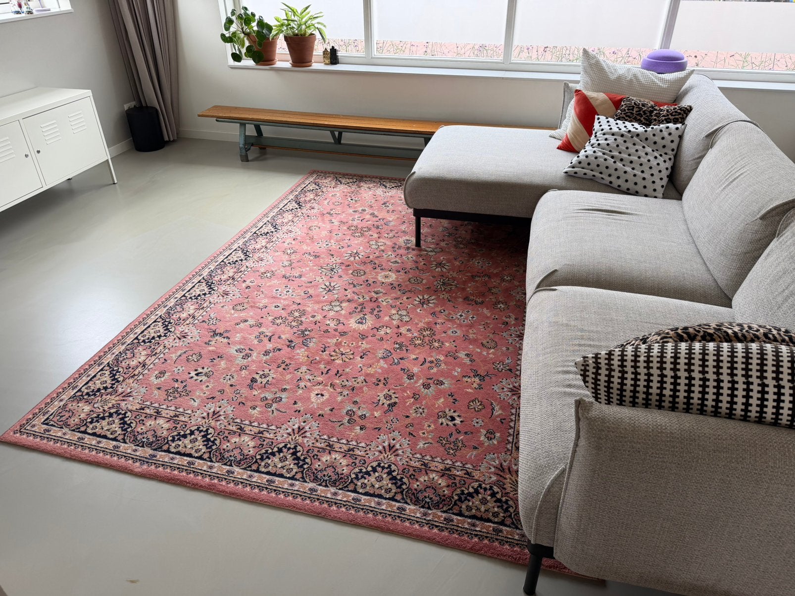 Vintage groot kleed, Ophalen, Gebruikt, Vintage, 200 cm of meer