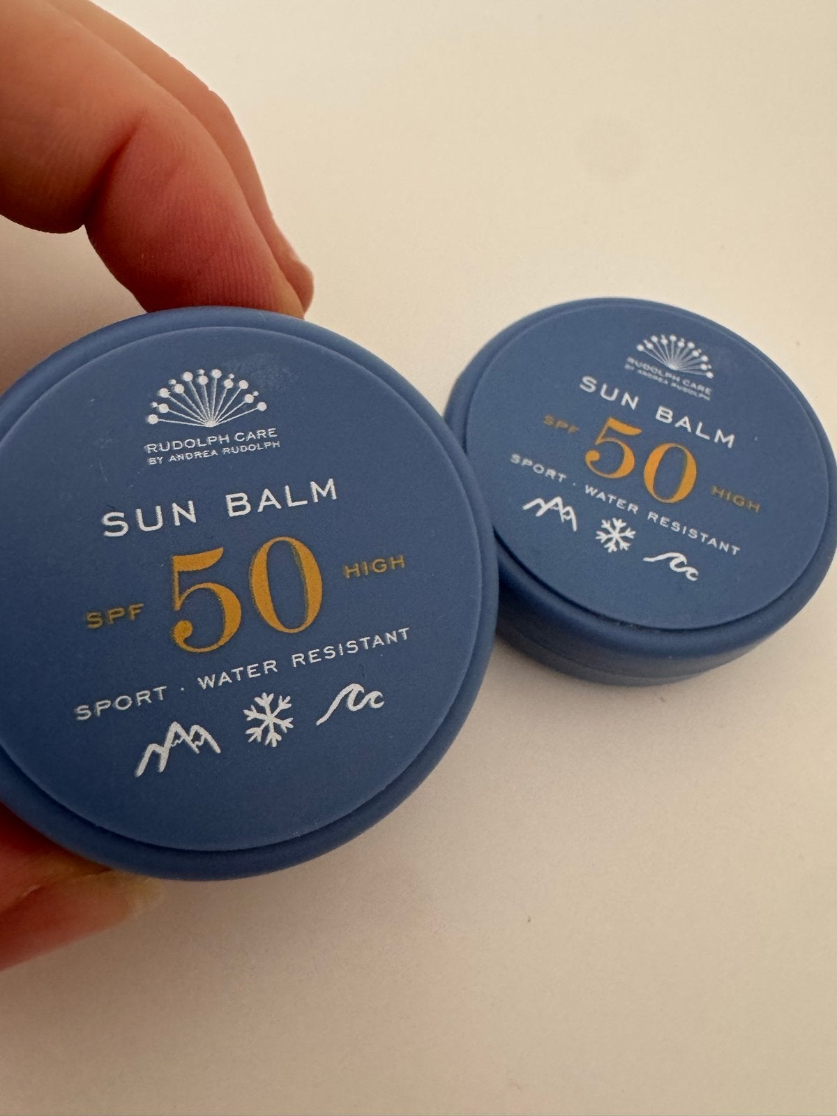2x 10ml Rudolph Care Sun Balm SPF 50 Sport & Water Resistant, Sieraden, Tassen en Uiterlijk, Uiterlijk | Lichaamsverzorging, Ophalen of Verzenden