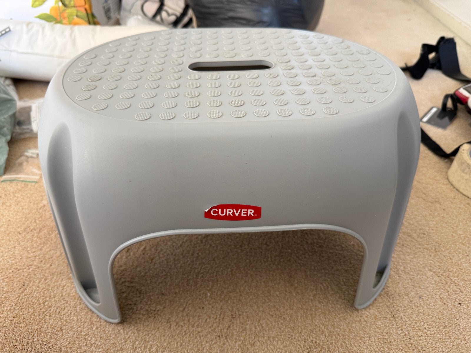 Curver opstapje - Grijs kunststof, Verzenden, Gebruikt, Kunststof
