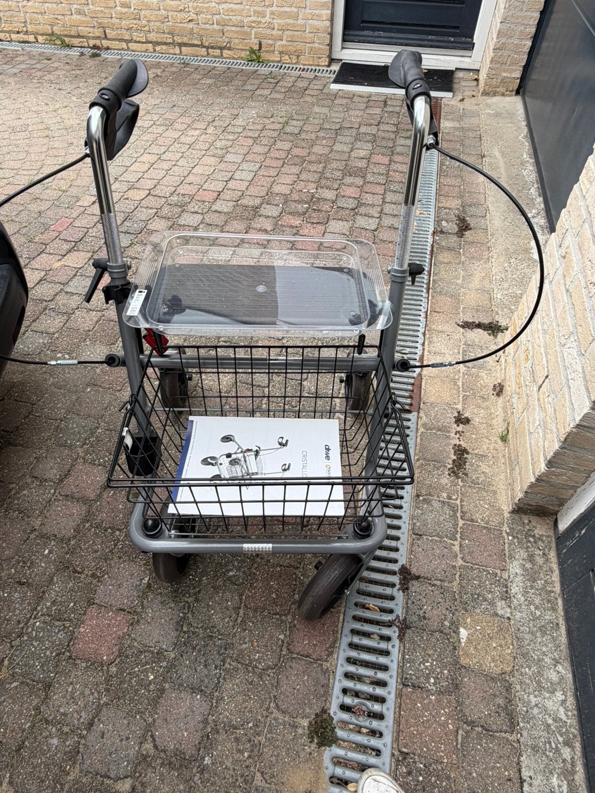 Rolator inklapbaar vrijwel nieuw, Diversen, Ophalen, Zo goed als nieuw