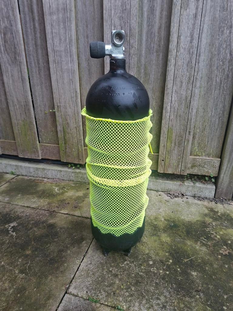 Duikfles 10 liter M25x2 - Keuring verlopen 2021, Watersport en Boten, Ophalen, Gebruikt, Duikfles