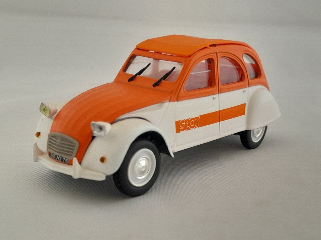 Citroën 2CV SPOT; 1:43 van Norev, Ophalen of Verzenden, Zo goed als nieuw, Auto, Norev