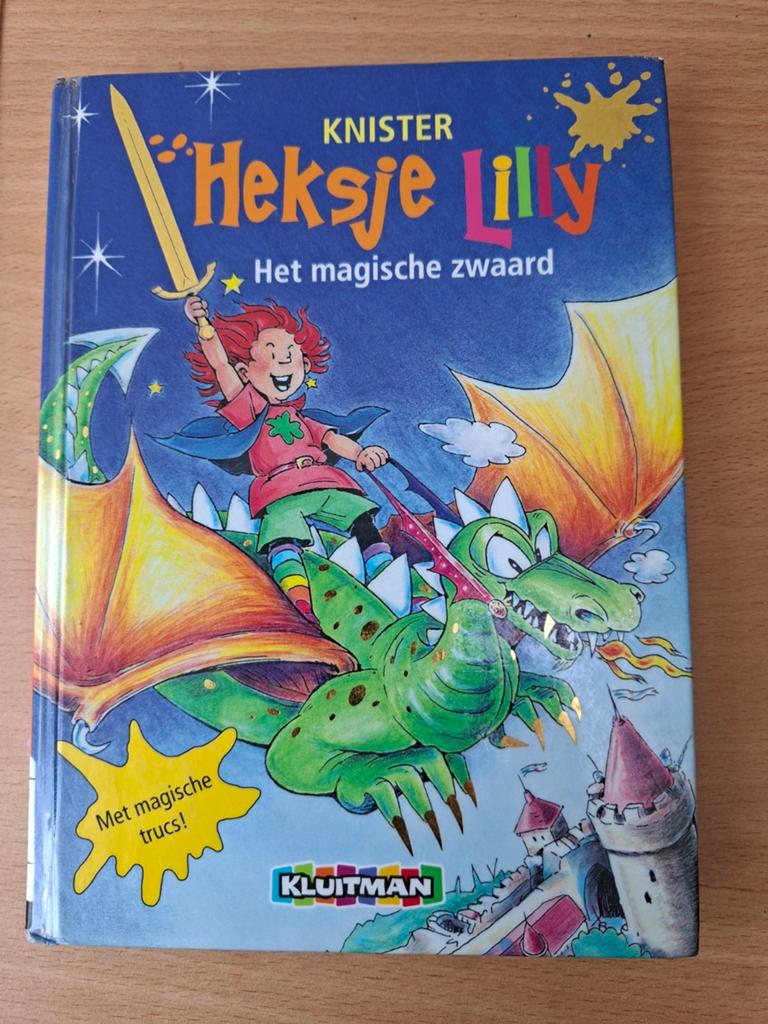 Heksje Lilly: Het magische zwaard - Knister, Ophalen of Verzenden, Gelezen, Knister, Fictie