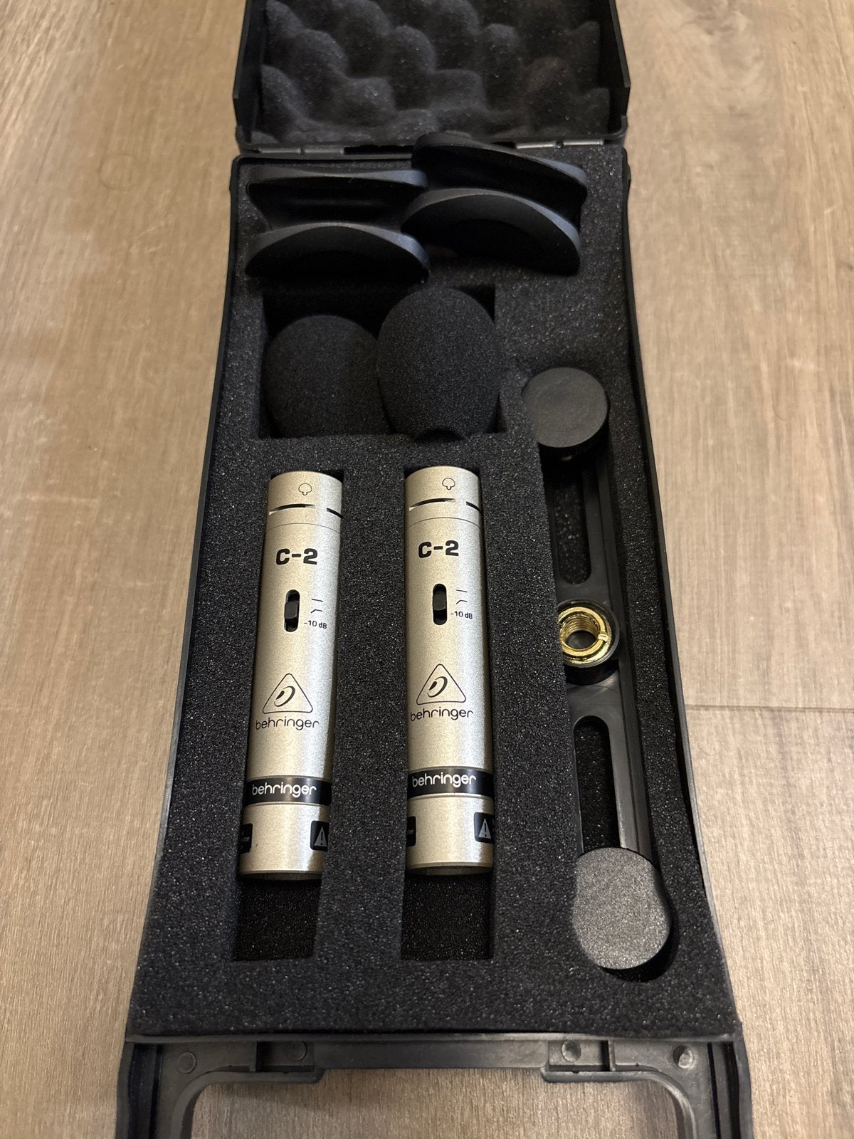 Behringer C-2 Condensator Microfoons (Stereo Paar), Muziek en Instrumenten, Ophalen of Verzenden, Zo goed als nieuw, Studiomicrofoon