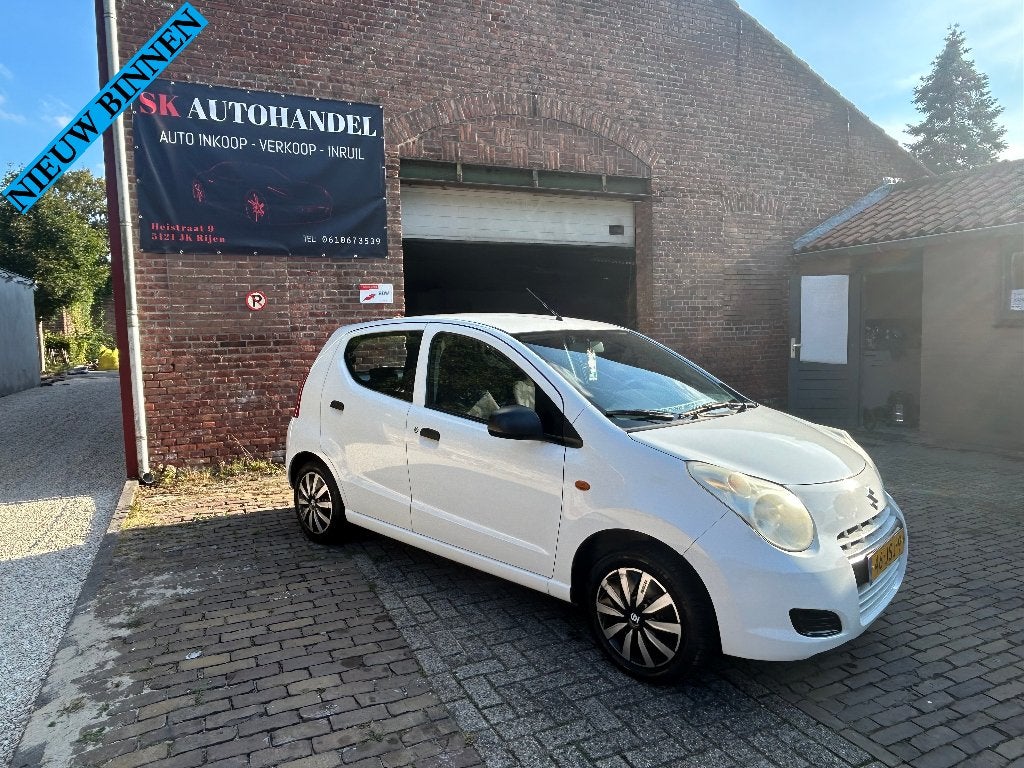 Suzuki Alto 1.0 2009 Wit, Auto's, Suzuki, Voorwielaandrijving, 200 kg, 4 stoelen, Origineel Nederlands