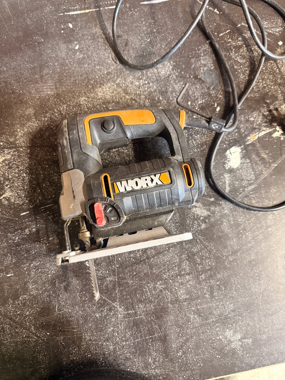 Worx Decoupeerzaag, Gebruikt, Decoupeerzaag, 600 tot 1200 watt, Ophalen of Verzenden
