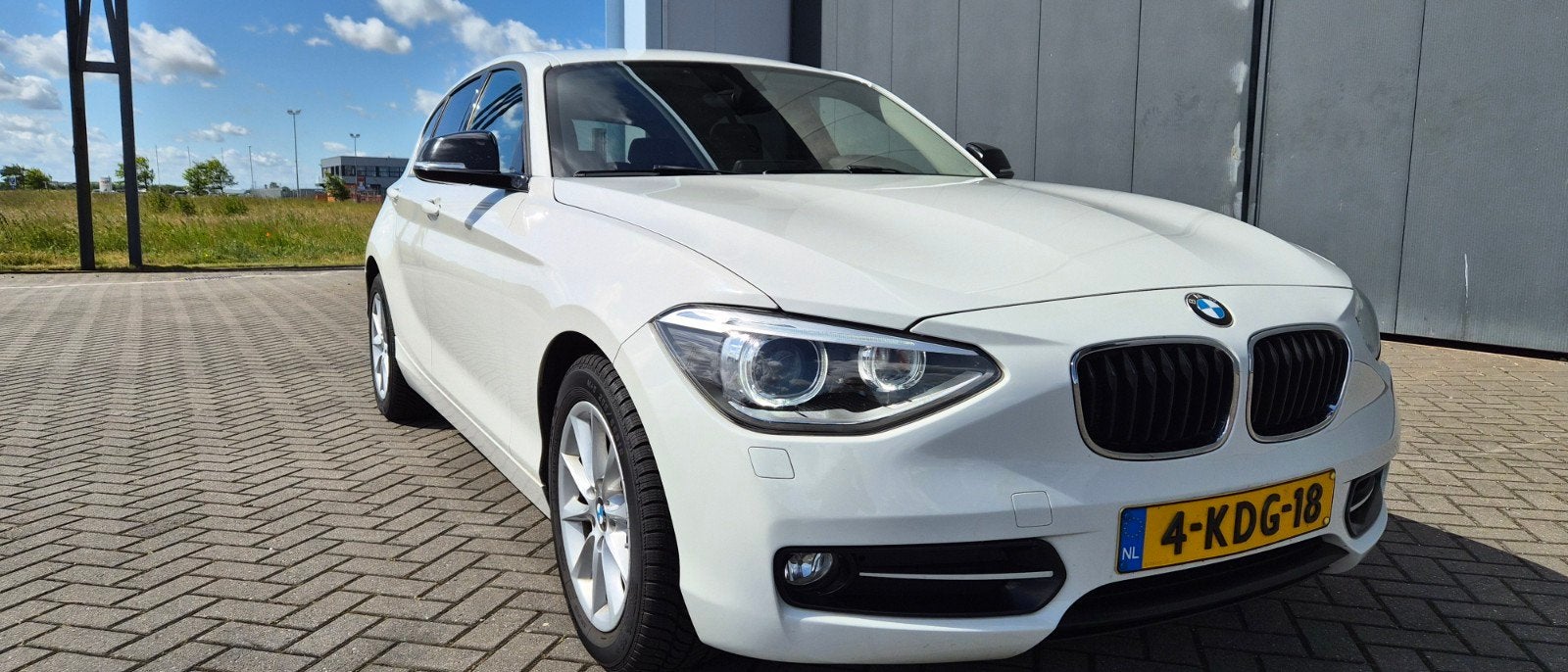 BMW 1-Serie 116i 136PK 5D NL Aut. 2013 Wit, 4 cilinders, Wit, Origineel Nederlands, 650 kg
