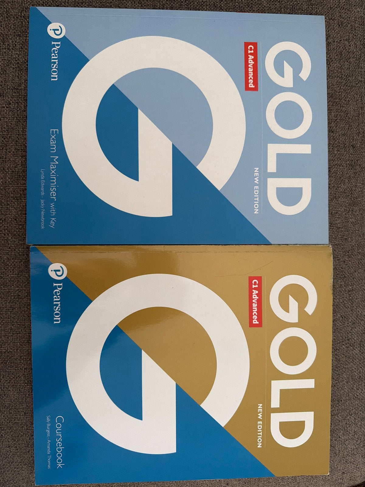 Pearson Gold C1 Advanced: Exam Maximiser & Coursebook, Boeken, Ophalen of Verzenden, Zo goed als nieuw, Overige niveaus