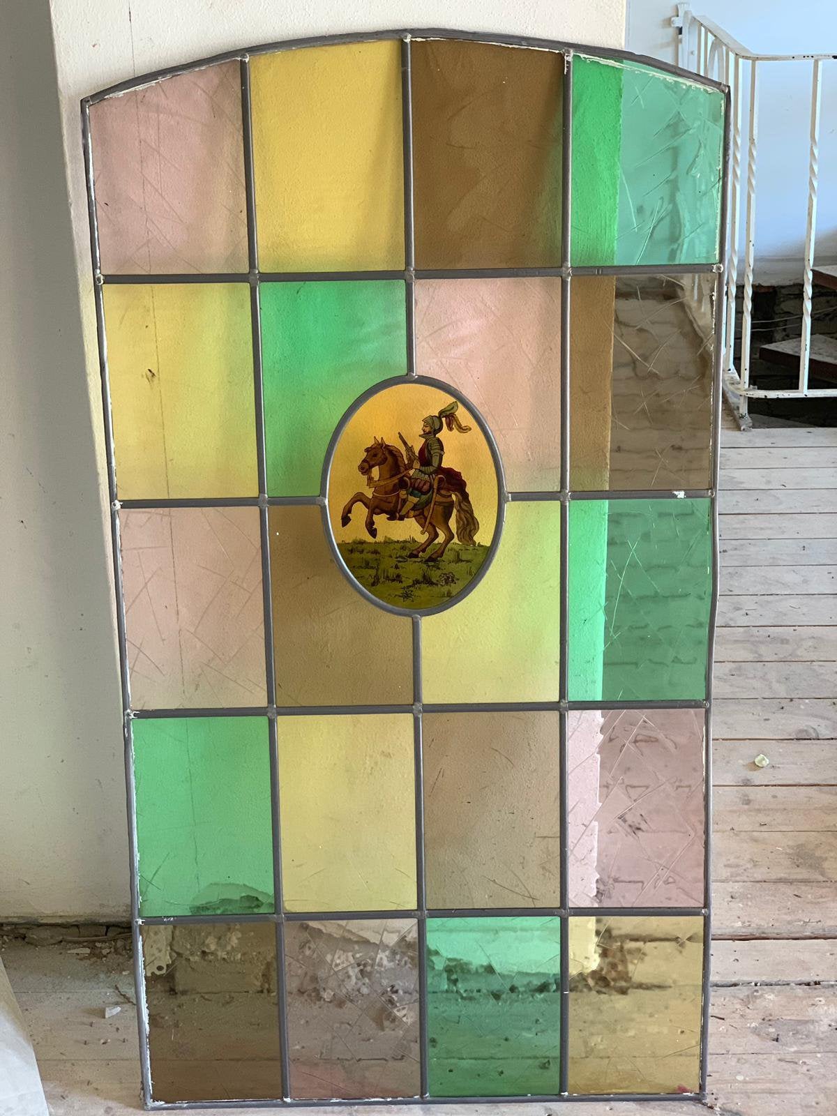 Glas in lood, Ophalen of Verzenden, Zo goed als nieuw, Glas in lood, Minder dan 80 cm