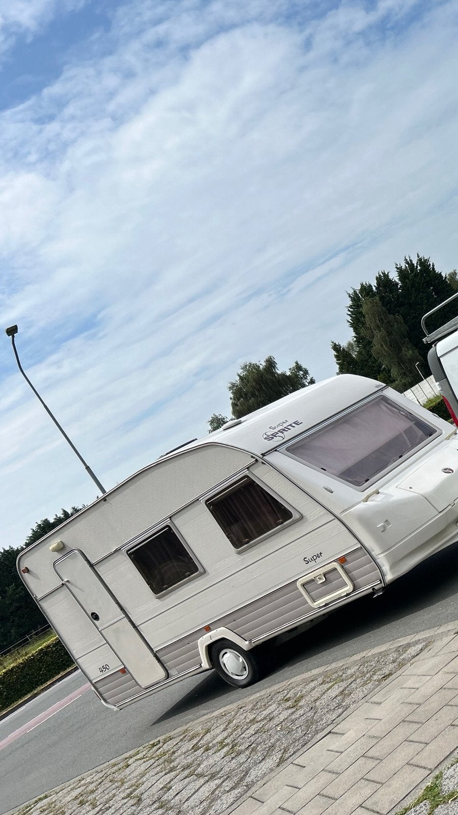 Sprite super musketeer 450, Caravans en Kamperen, Vast bed, Particulier, Luifel, Sprite
