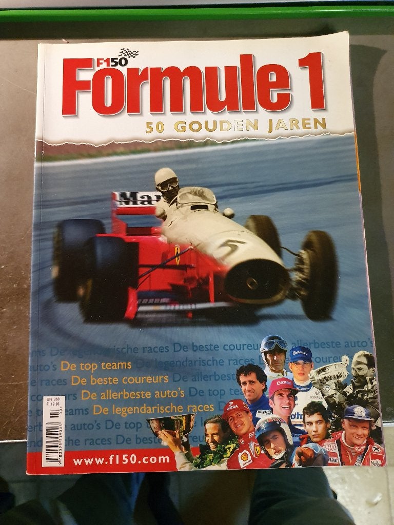 Formule 1 50 gouden jaren, Ophalen, Zo goed als nieuw, Formule 1