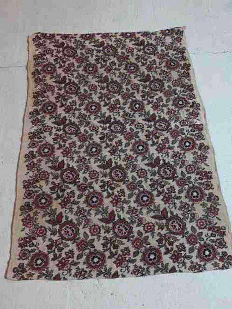 Grand foulard plaid bloemen 176/125, Gebruikt, Djt@dejuistetoon.eu, Ophalen of Verzenden, Mon Plaisir 19, Etten-Leur, Netherlands