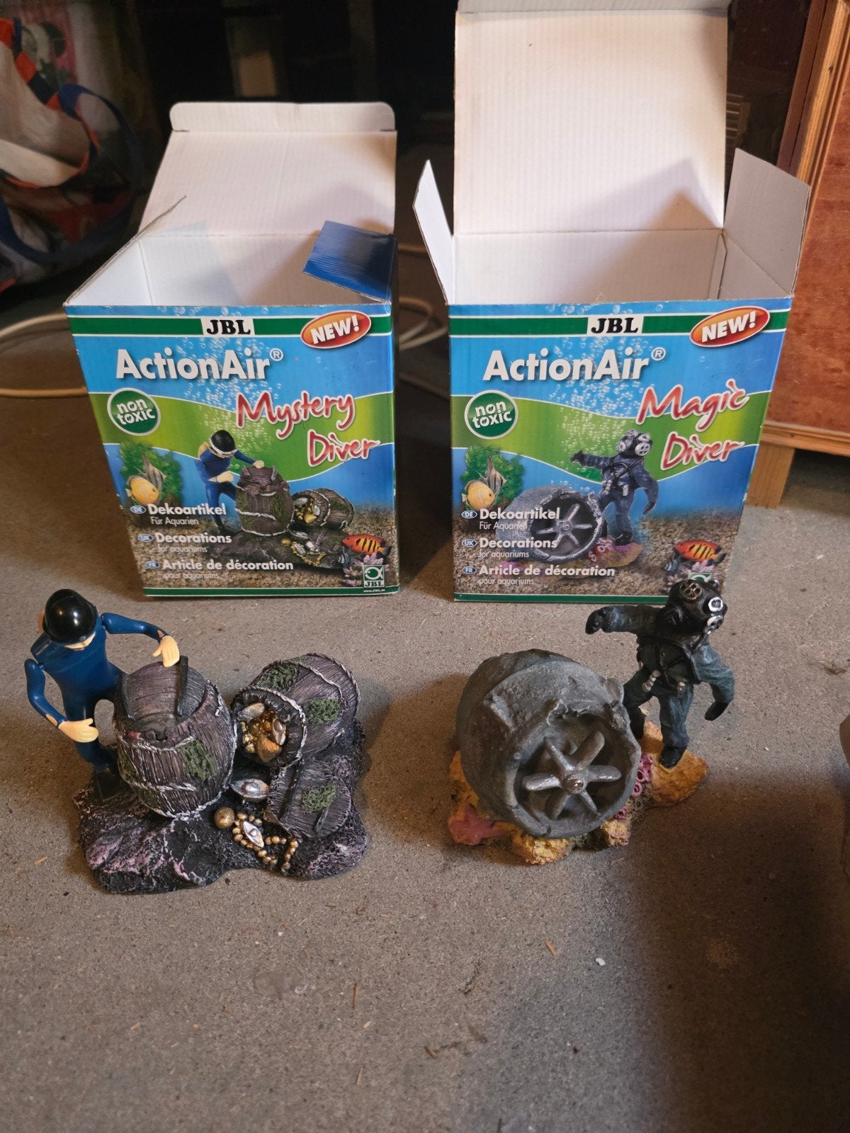 2x aquarium decoratie nieuw in doos 5 euro p.s, Ophalen, Nieuw