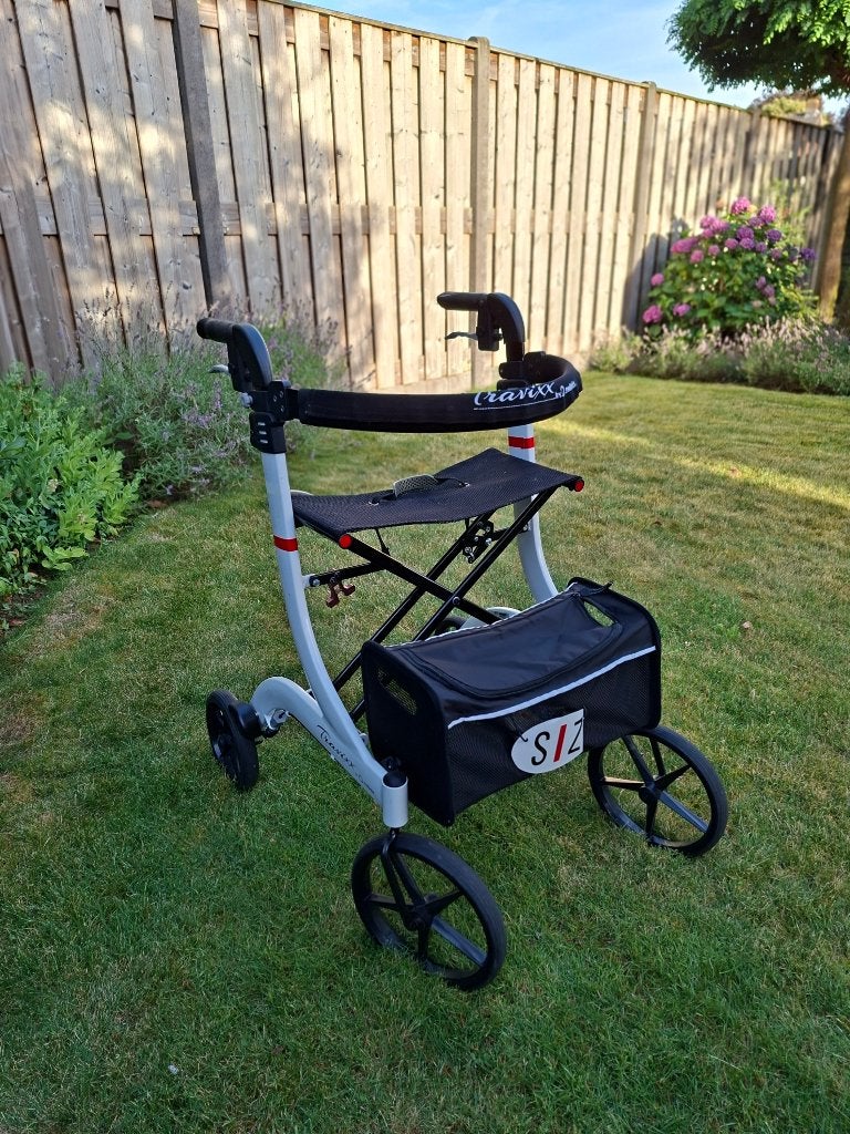 Travixx Classic lichtgewicht rollator, Diversen, Rollators, Zo goed als nieuw, Lichtgewicht, Opvouwbaar, Ophalen