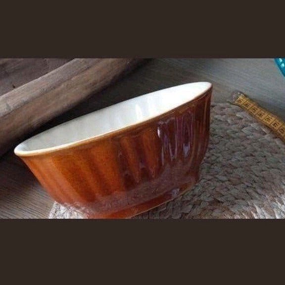 OUDE PORSELEINE GEMERKTE PUDDING VORM -LEUK VOOR DECORATIE, Ophalen of Verzenden