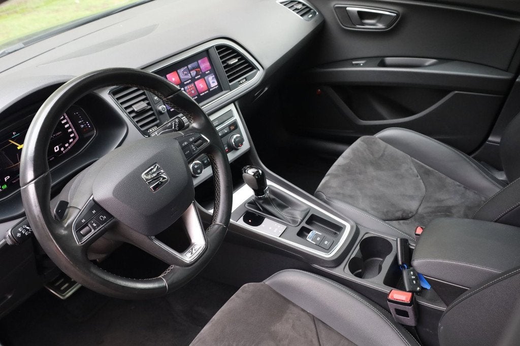 Seat Leon ST 1.5 TSI FR Ultimate Edition Black Aut. | Panora, Auto's, Seat, 4 cilinders, 150 pk, Zwart, Bedrijf