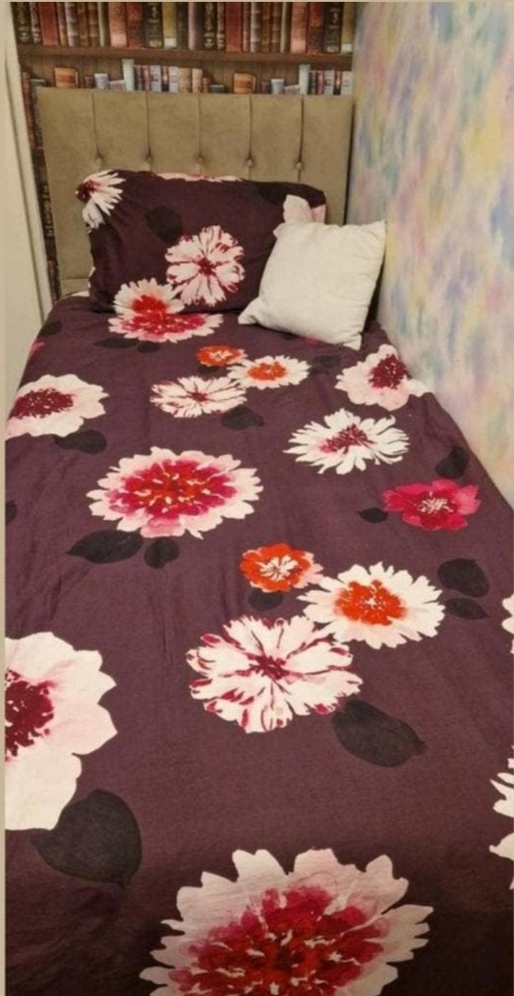 Bed, Ophalen of Verzenden, Nieuw, Eenpersoons, Kussen