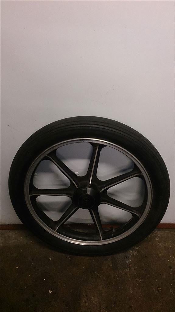 Kawasaki Z250 achterwiel Z250A Z250B achtervelg rear wheel, Motoren, Ophalen of Verzenden, Gebruikt