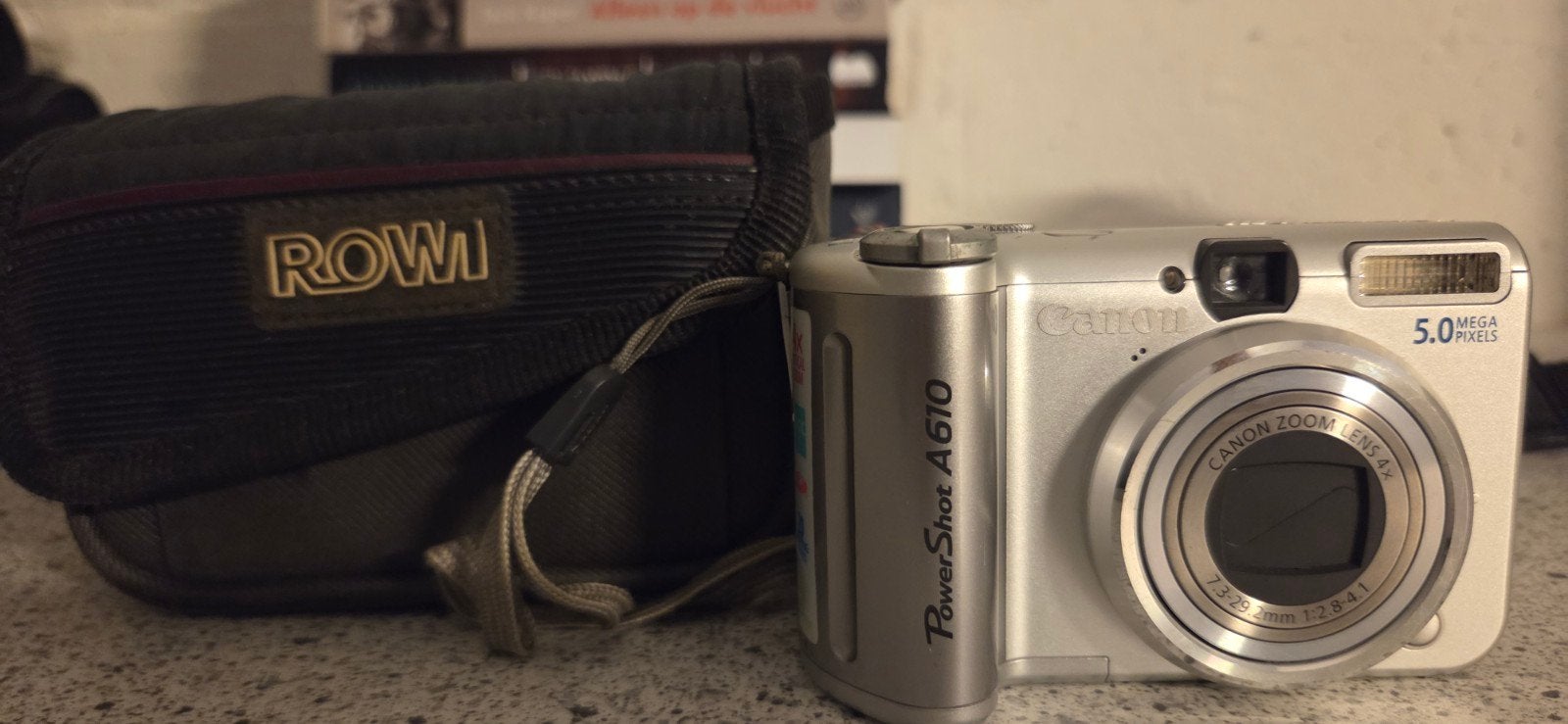 Canon PowerShot A610 Compactcamera - 5.0 Megapixels, Audio, Tv en Foto, Fotocamera's Digitaal, Gebruikt, Canon, Ingebouwde flitser