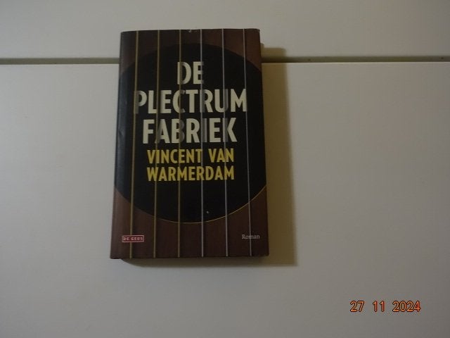 De Plectrumfabriek.....Vincent van Warmerdam, Ophalen, Zo goed als nieuw, Nederland