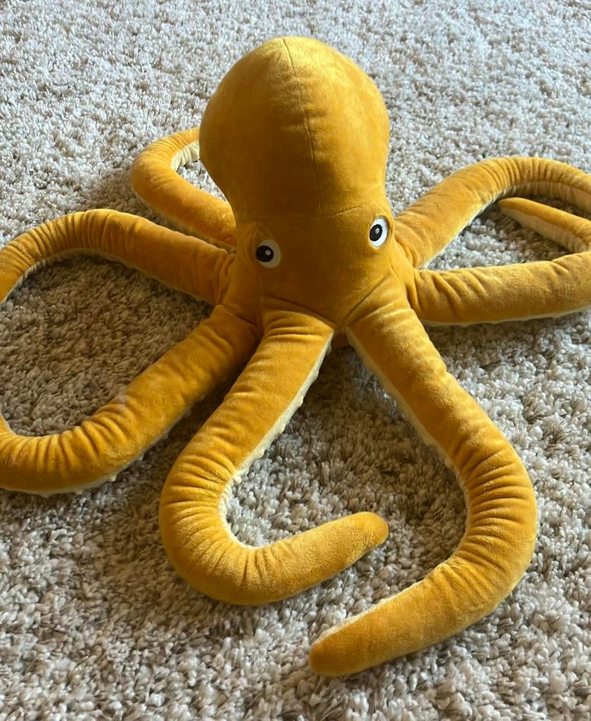 Octopus knuffel, Ophalen, Overige typen, Zo goed als nieuw, Middelgroot (20 tot 80 cm)