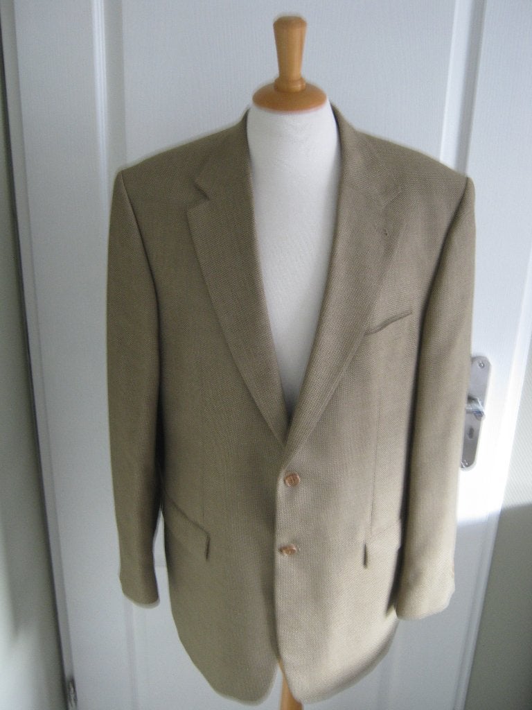 Leuk extra lang colbert maat 104 van Ferkinghoff ., Kleding | Heren, Ophalen of Verzenden, Zo goed als nieuw, Overige maten, Beige
