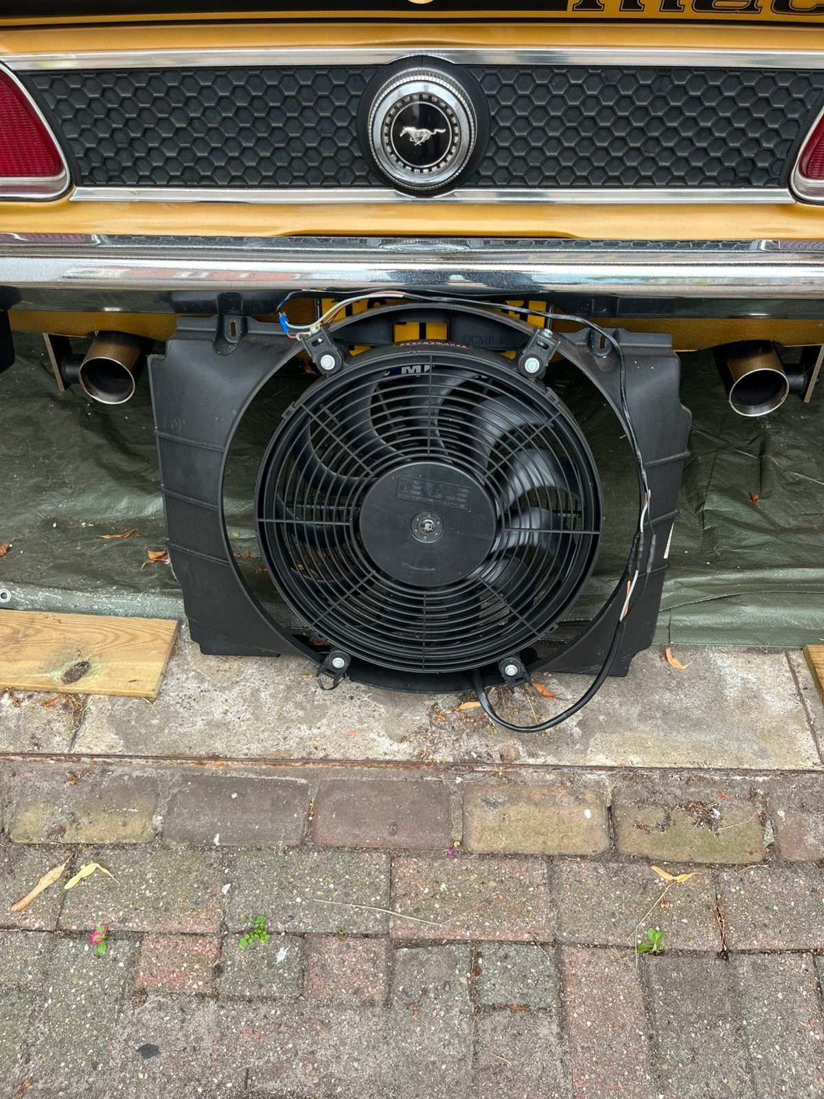 Shroud+elektische fan ford mustang 351 Cleveland, Ophalen, Nieuw, Ford
