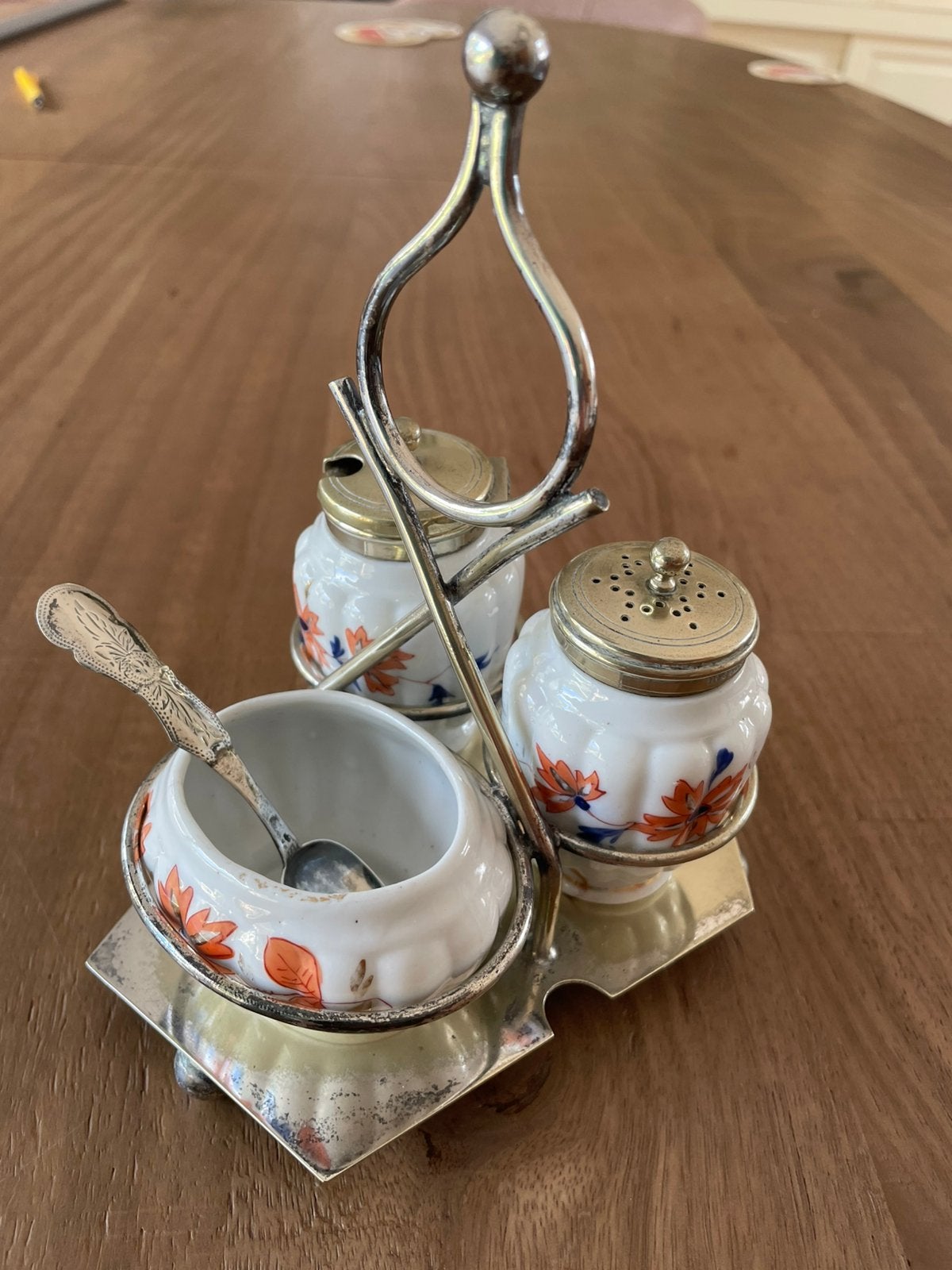 Vintage peper en zoutstel EPNS 1773, Ophalen of Verzenden