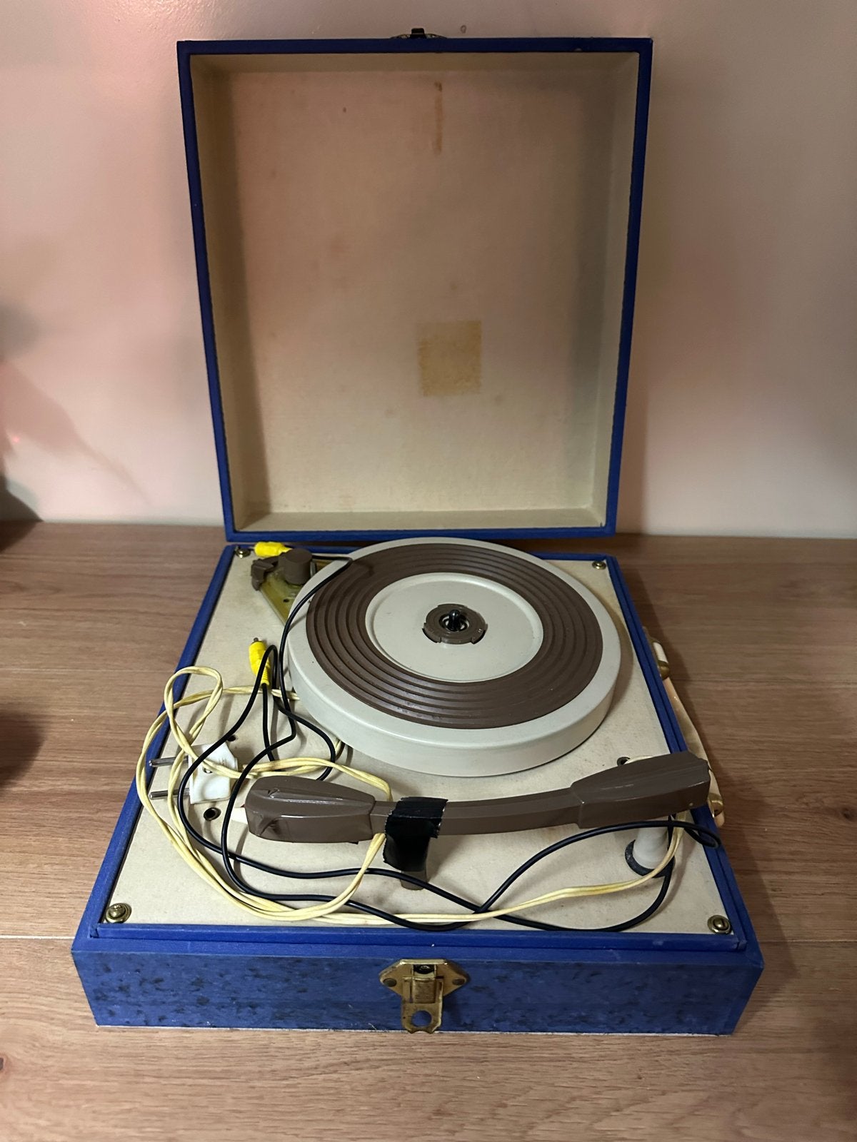 Vintage Platenspeler Jaren '60 - Made in England, Audio, Tv en Foto, Ophalen of Verzenden, Gebruikt, Platenspeler, Overige merken