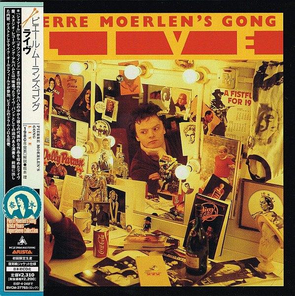 Gong- Pierre Moerlen's Gong ‎– Live (Japanse CD) Collector, Ophalen of Verzenden, Zo goed als nieuw, Overige genres