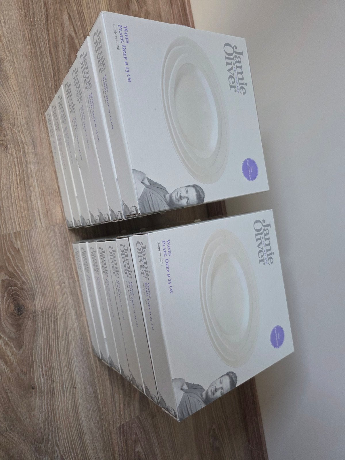 14x Jamie Oliver - Waves Collectie - Diep bord - NIEUW, Overige merken, Nieuw, Ophalen of Verzenden, Bord(en)