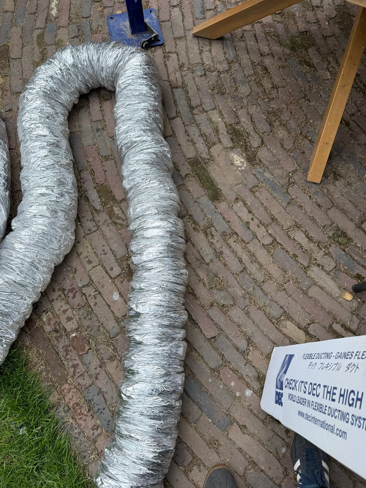 Sonodec Classic geïsoleerde ventilatieslangen (nieuw), Ophalen of Verzenden, Zo goed als nieuw, Ventilator