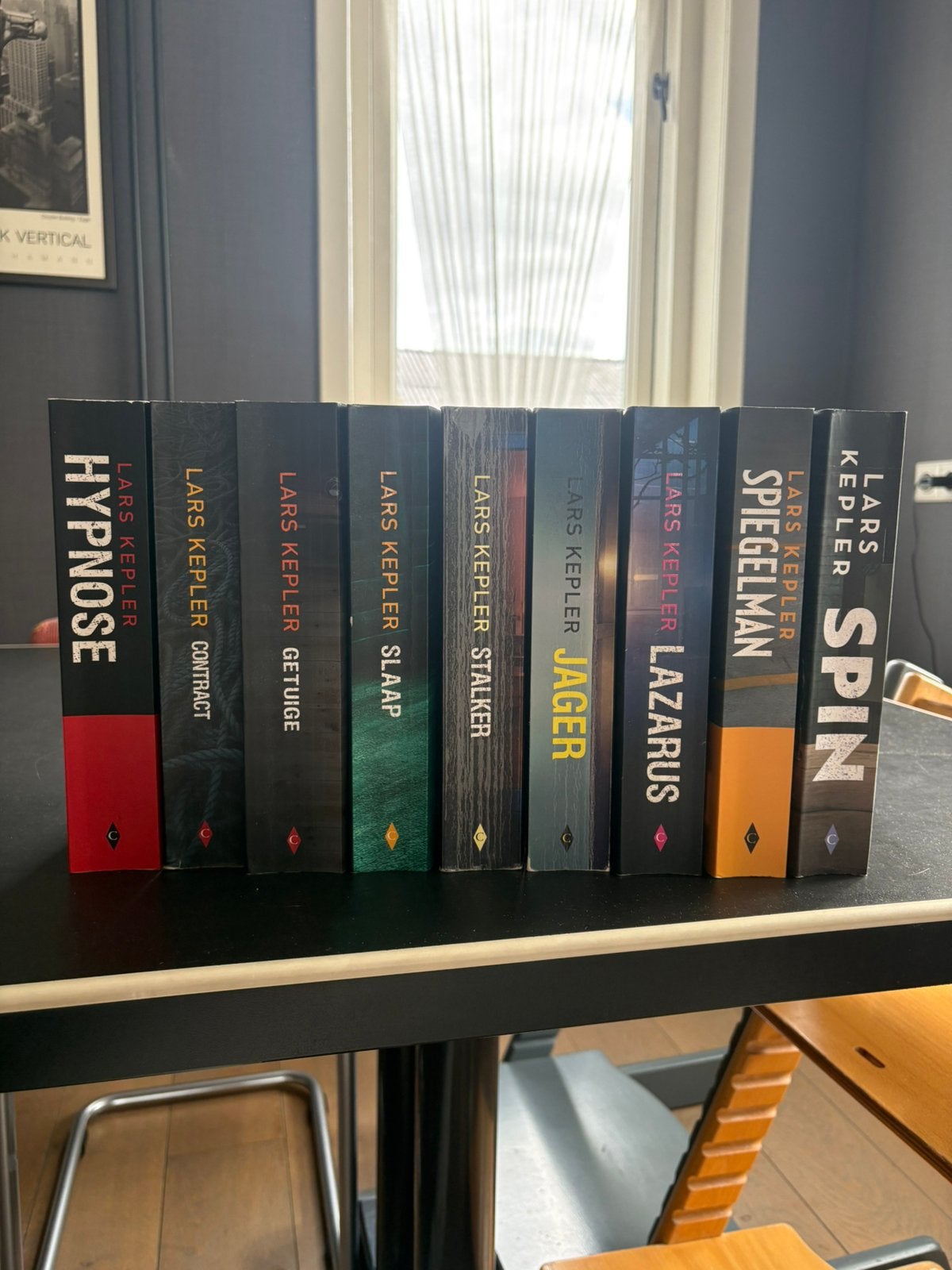 Lars Kepler - alle 9 delen van Joona Linna, Boeken, Thrillers, Scandinavië, Lars Kepler, Ophalen, Gelezen