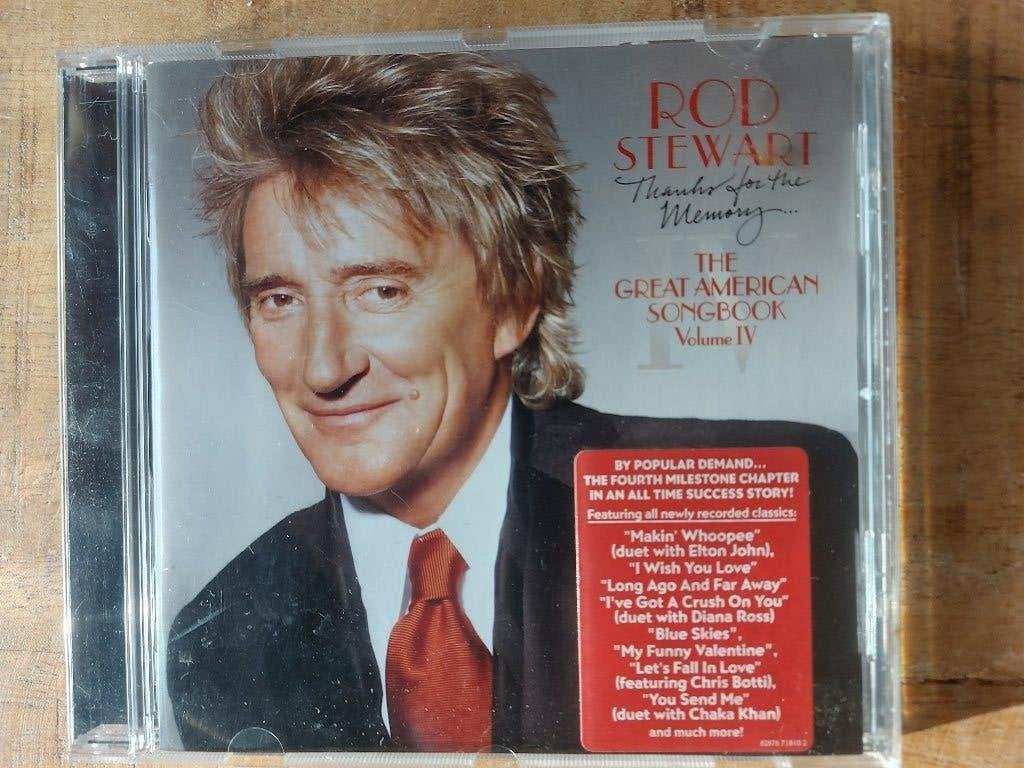 CD Rod Stewart – Thanks For The Memory..Songbook Volume IV, Ophalen of Verzenden, Zo goed als nieuw