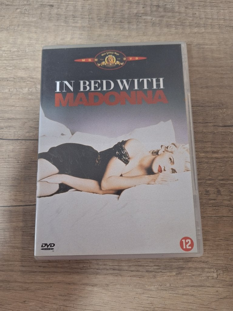 Oude DVD In bed with Madonna uit 1991, Alle leeftijden, Ophalen of Verzenden, Zo goed als nieuw