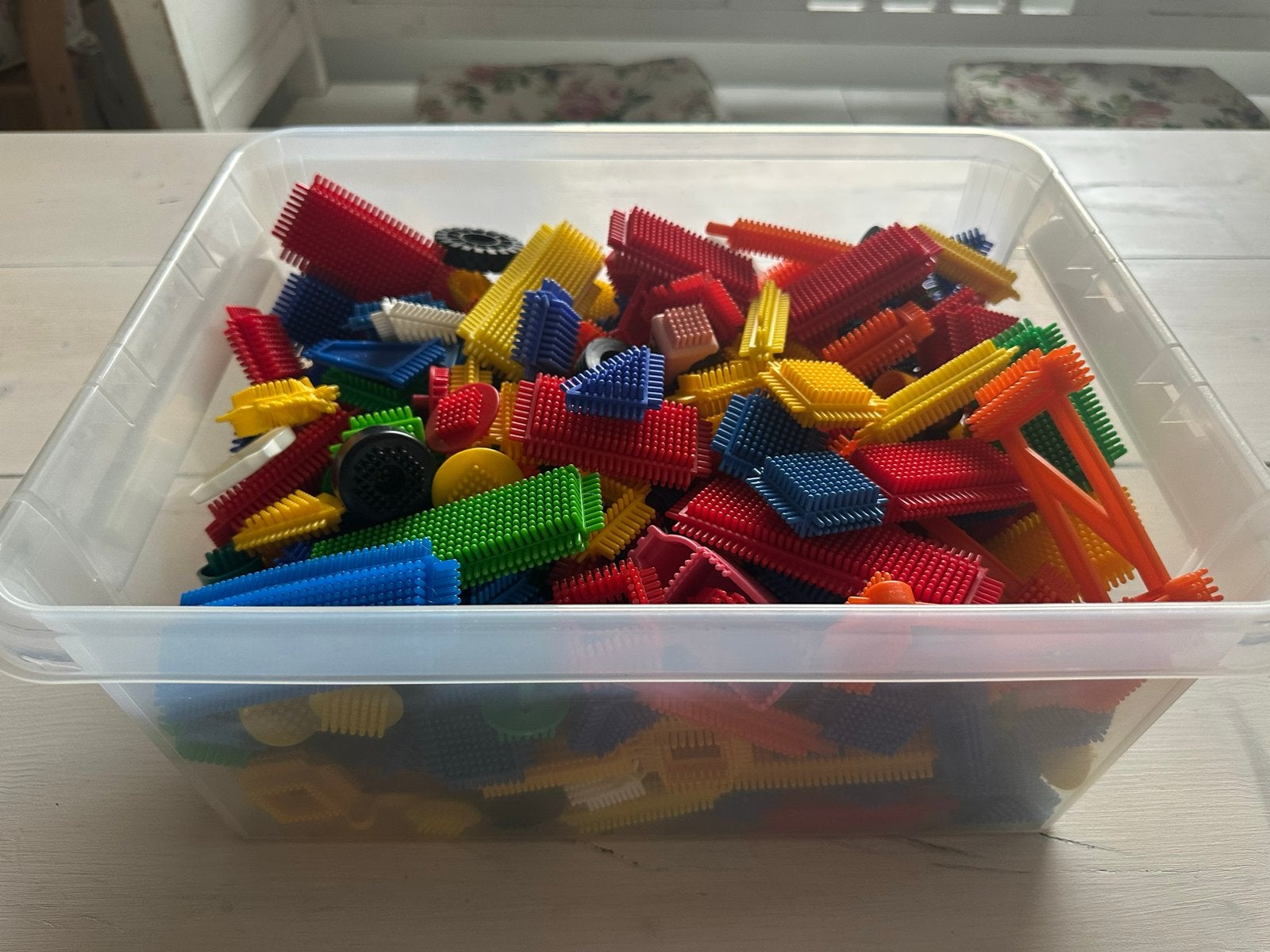 Nopper Creativiteit Bouwblokken - Grote Doos, Kinderen en Baby's, Speelgoed | Bouwstenen, Ophalen of Verzenden, Zo goed als nieuw