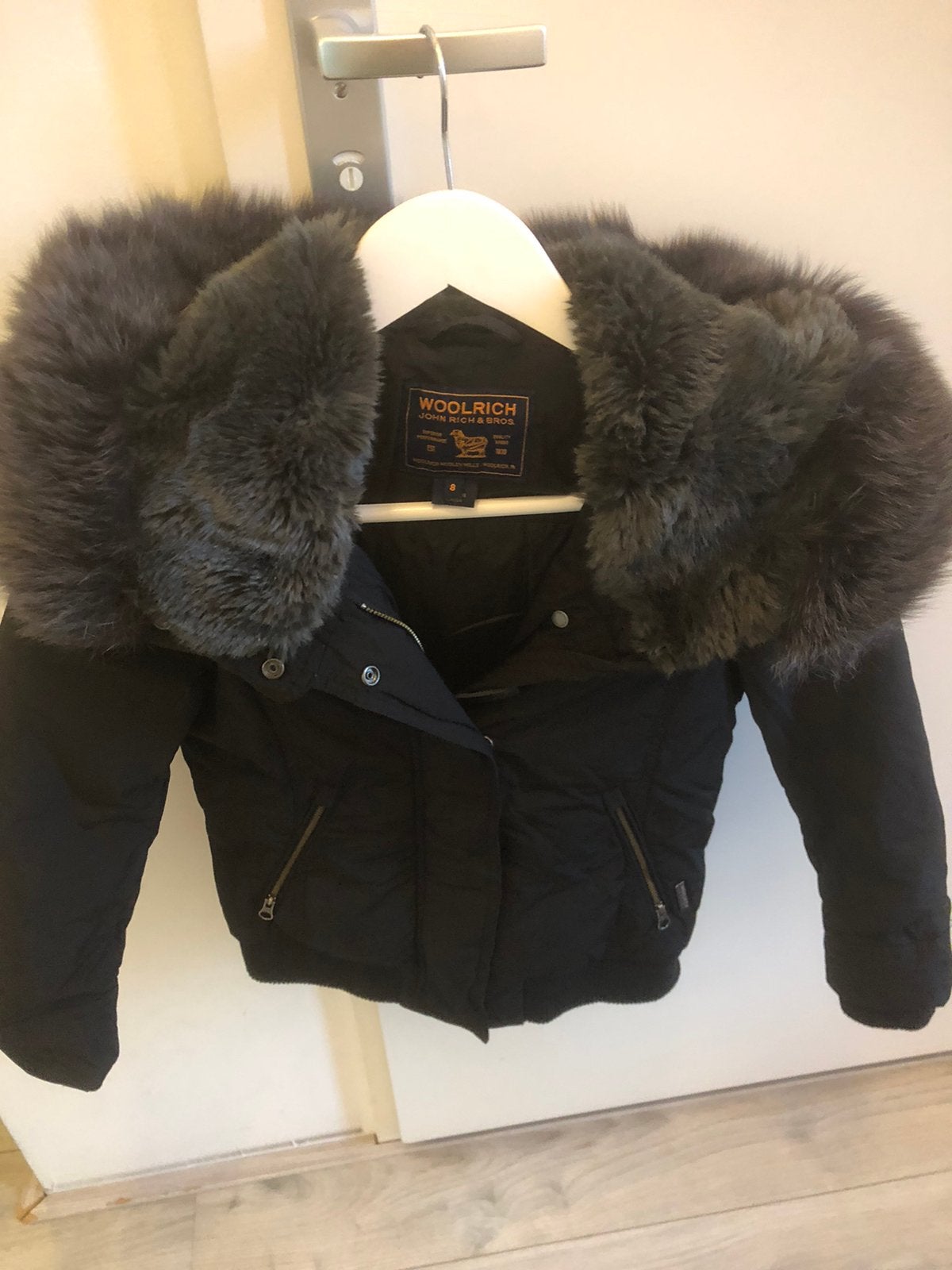 Woolrich/Moose knucklers jassen maat 8 origineel, Kinderen en Baby's, Ophalen of Verzenden, Zo goed als nieuw, Jas
